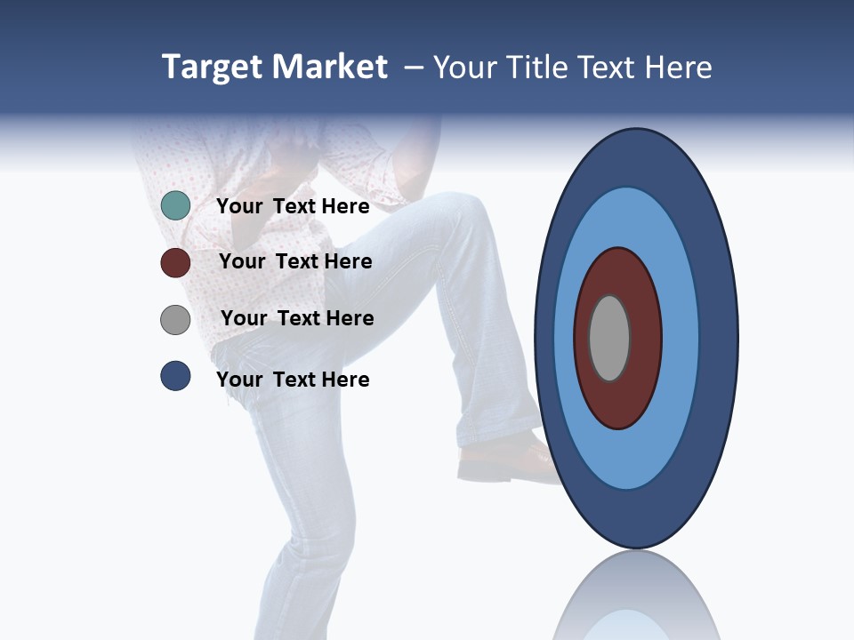 Bright Happy Portrait PowerPoint Template