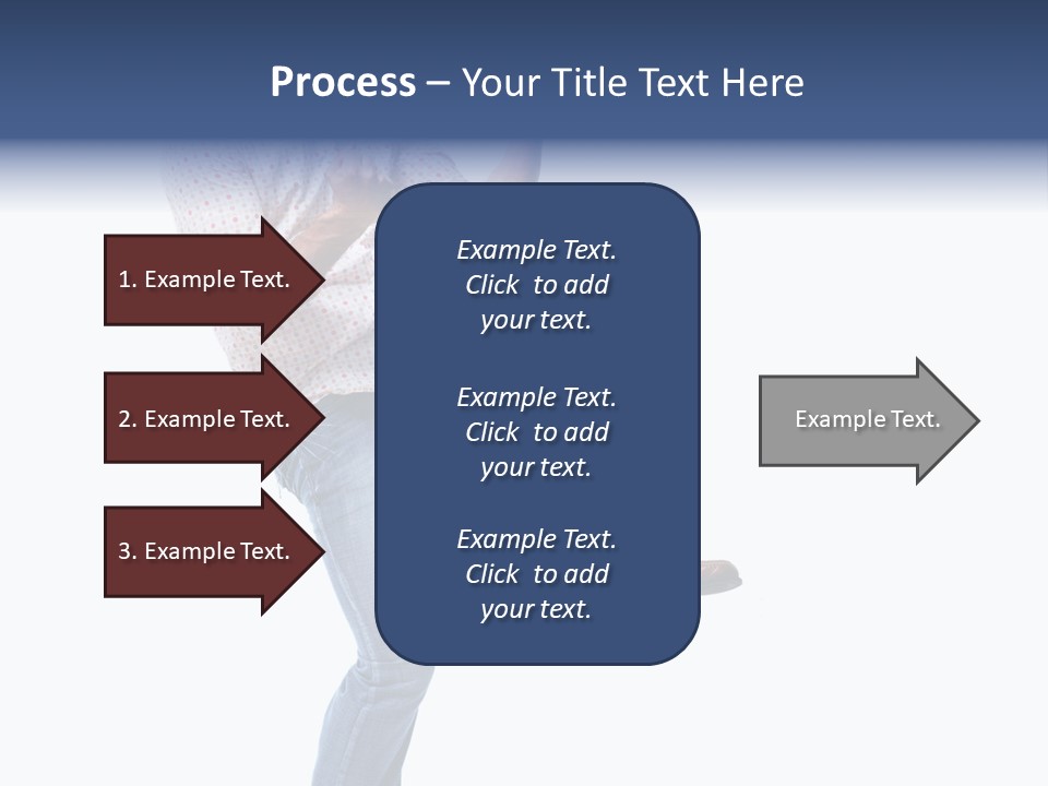 Bright Happy Portrait PowerPoint Template