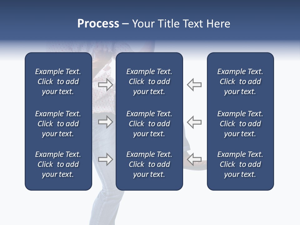 Bright Happy Portrait PowerPoint Template