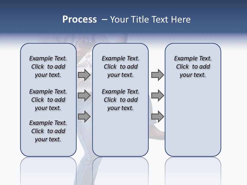 Bright Happy Portrait PowerPoint Template