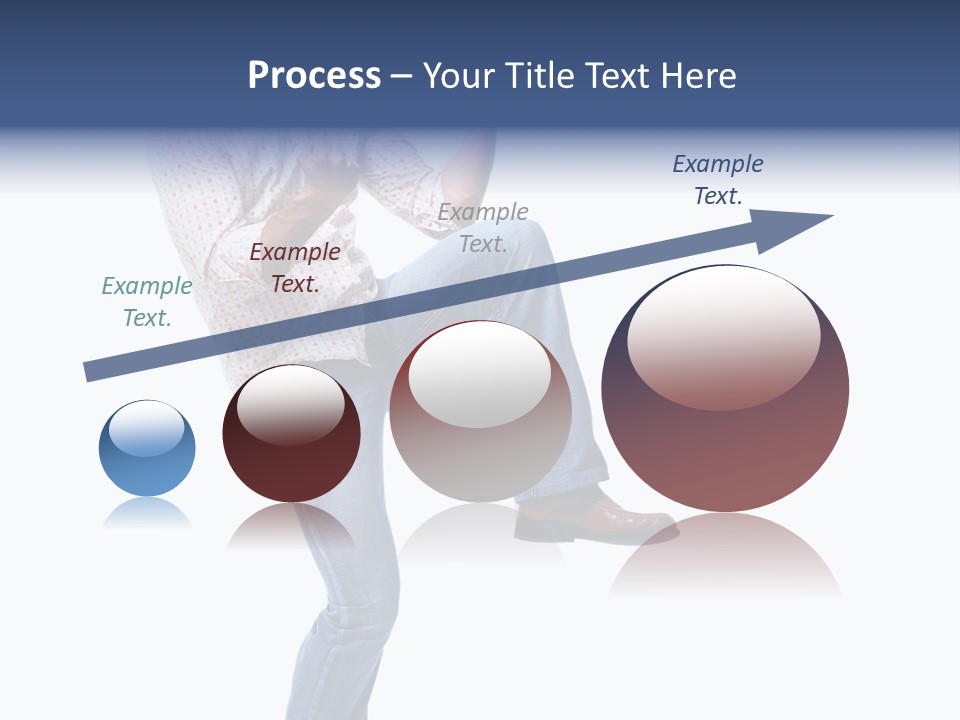 Bright Happy Portrait PowerPoint Template