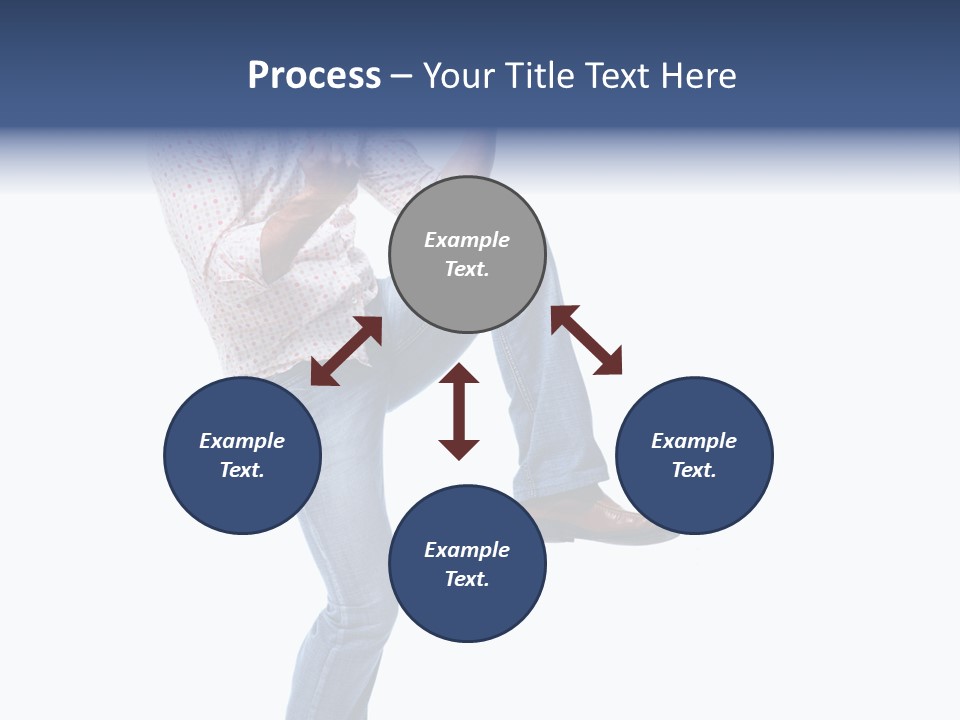 Bright Happy Portrait PowerPoint Template