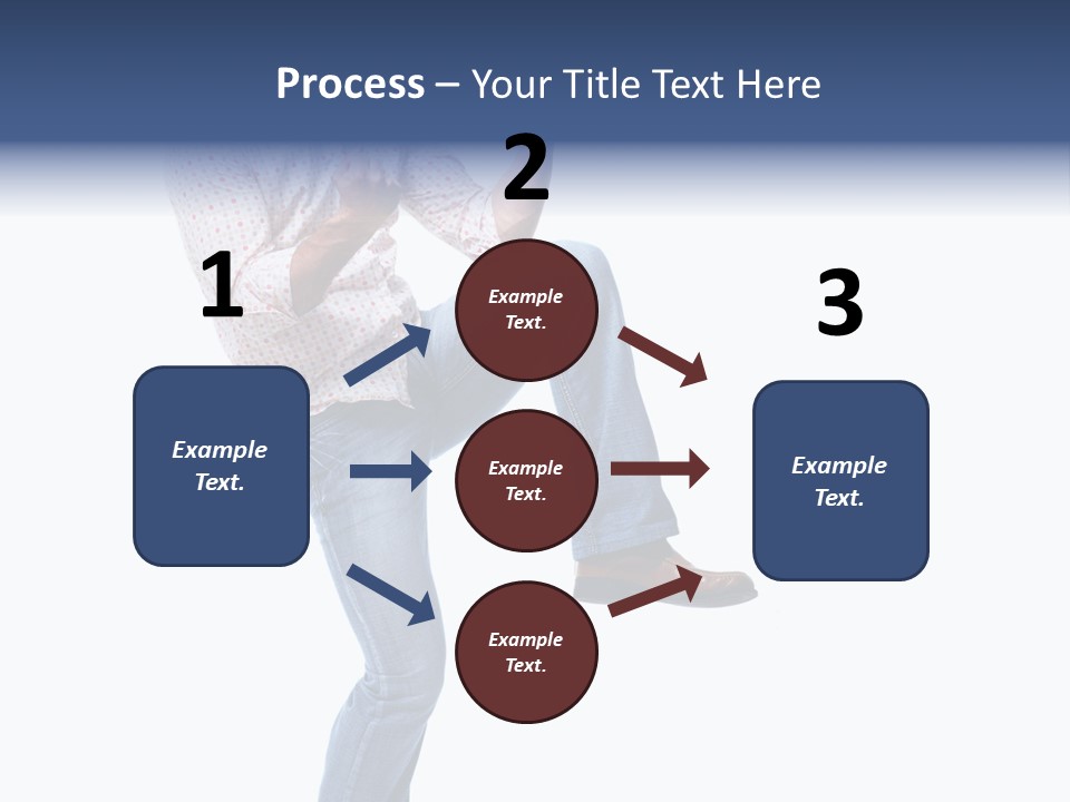 Bright Happy Portrait PowerPoint Template