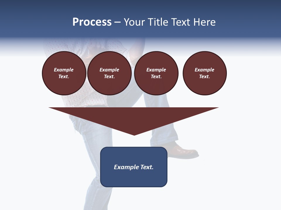 Bright Happy Portrait PowerPoint Template