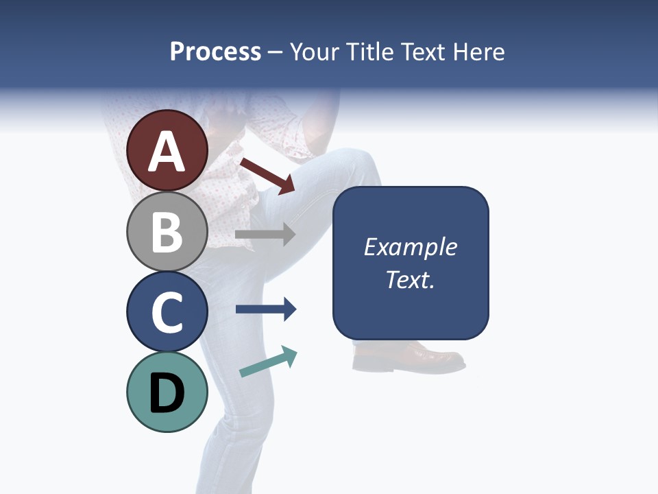 Bright Happy Portrait PowerPoint Template