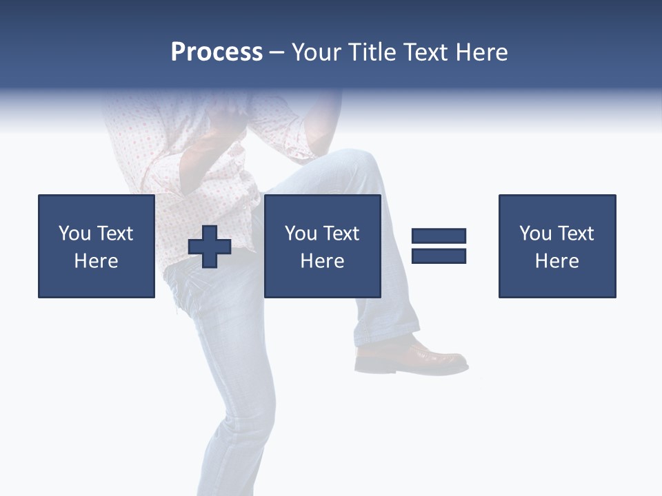 Bright Happy Portrait PowerPoint Template