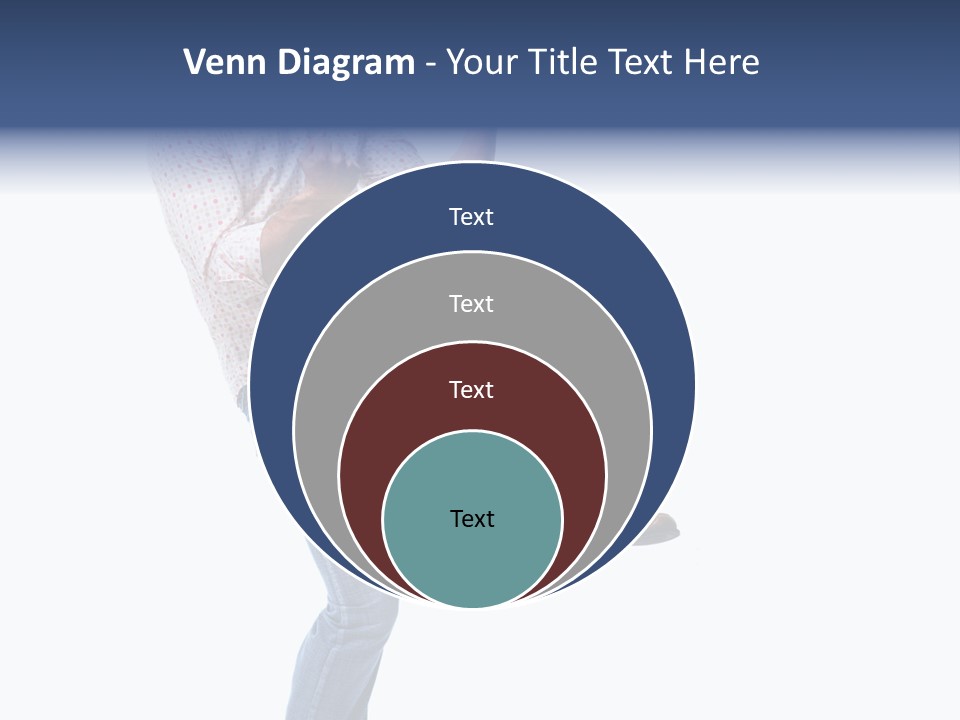 Bright Happy Portrait PowerPoint Template
