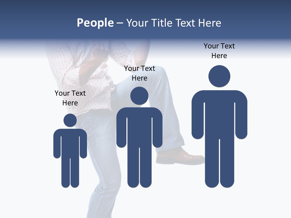 Bright Happy Portrait PowerPoint Template