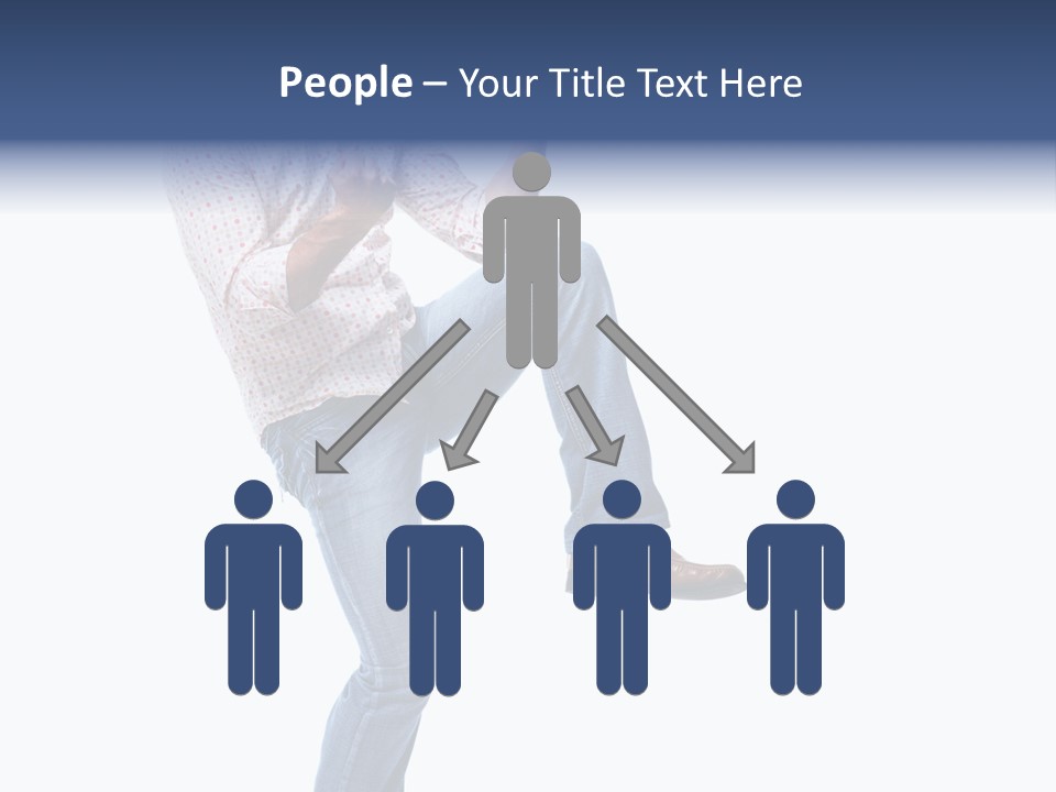 Bright Happy Portrait PowerPoint Template