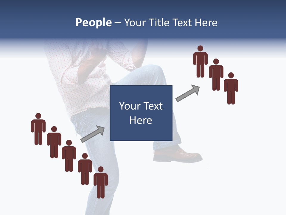 Bright Happy Portrait PowerPoint Template