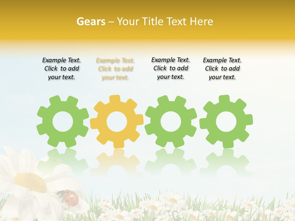 Nature Floral Color Full PowerPoint Template