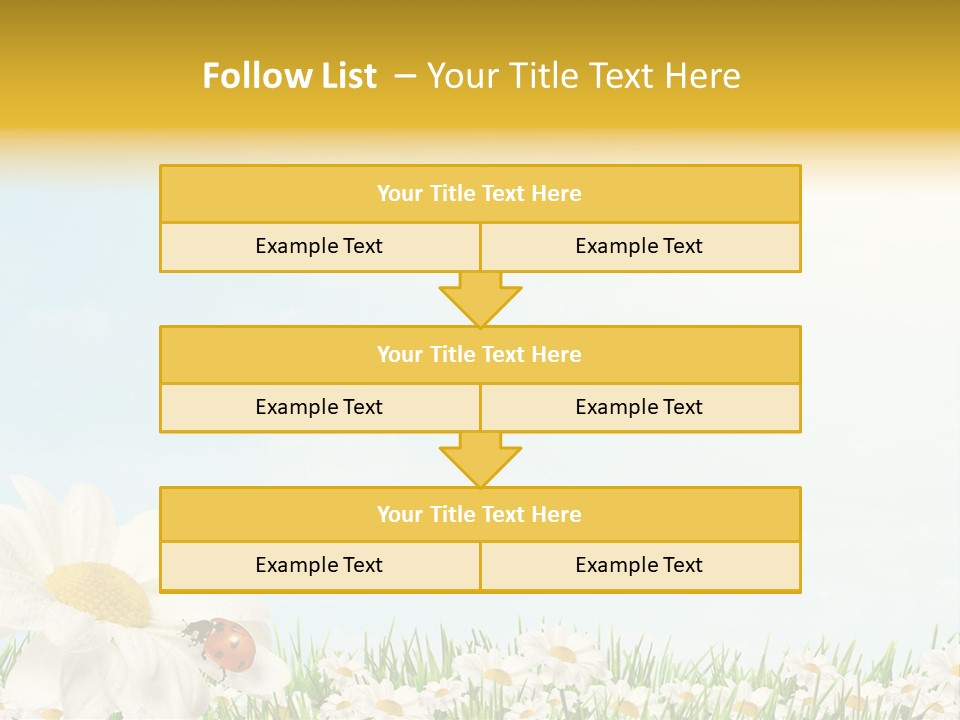 Nature Floral Color Full PowerPoint Template