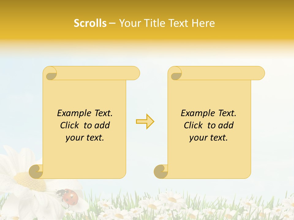 Nature Floral Color Full PowerPoint Template