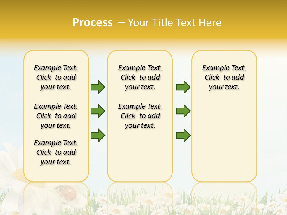 Nature Floral Color Full PowerPoint Template