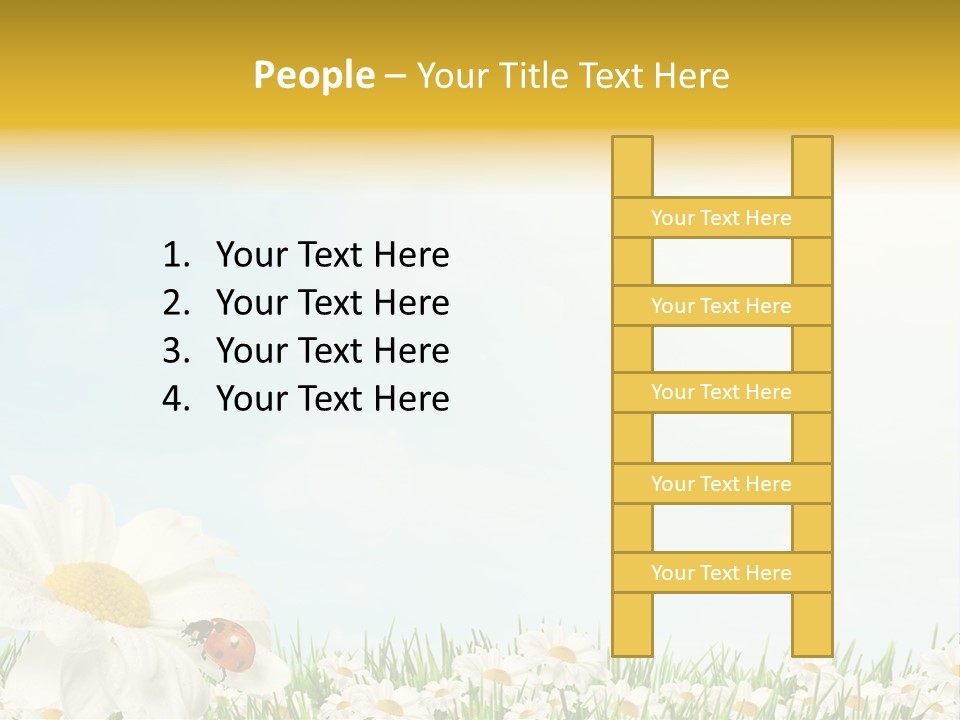 Nature Floral Color Full PowerPoint Template