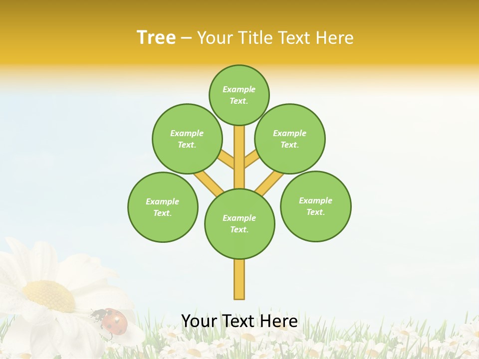 Nature Floral Color Full PowerPoint Template