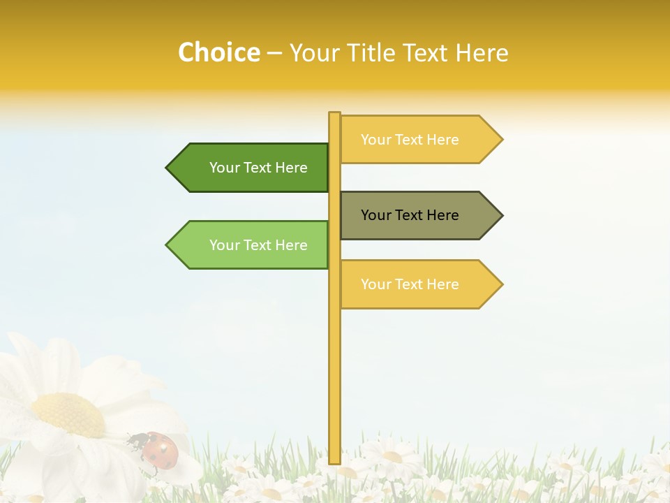 Nature Floral Color Full PowerPoint Template