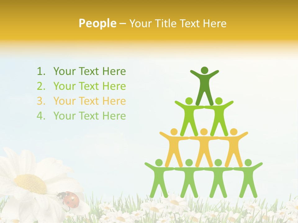 Nature Floral Color Full PowerPoint Template