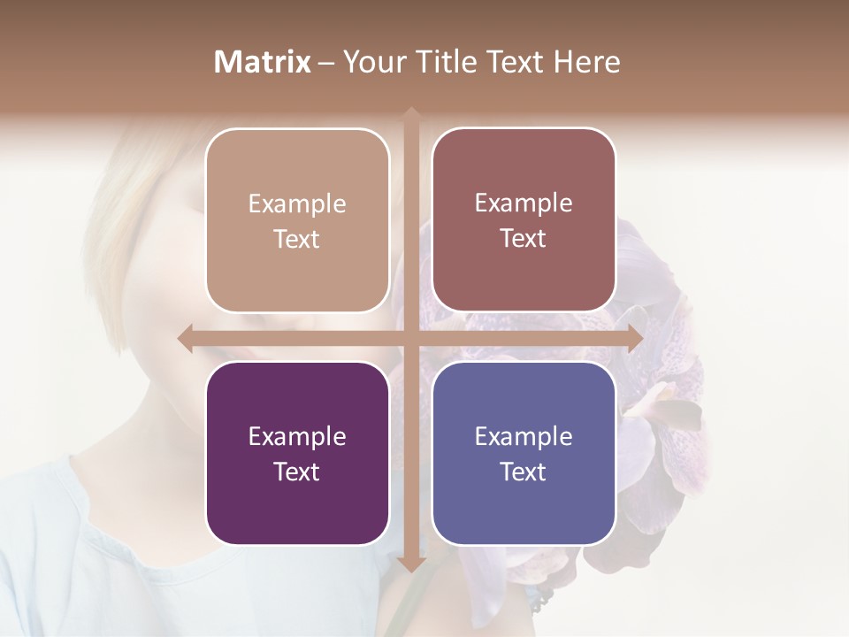 Beautiful Human Child PowerPoint Template