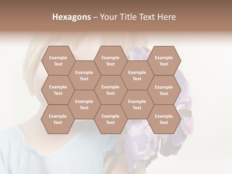 Beautiful Human Child PowerPoint Template