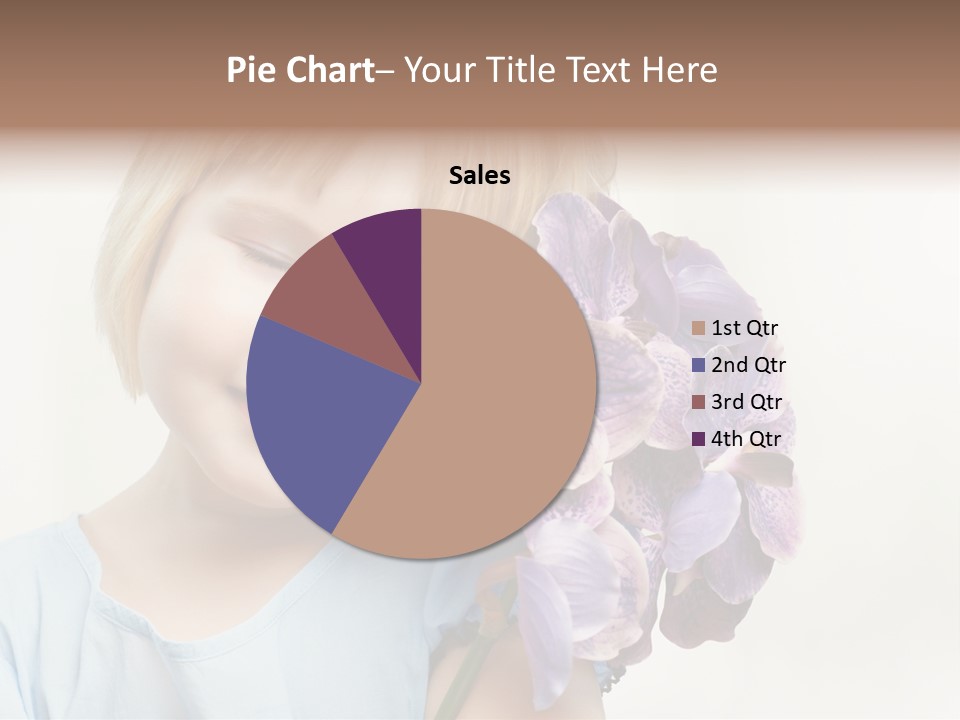 Beautiful Human Child PowerPoint Template