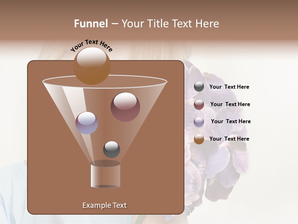 Beautiful Human Child PowerPoint Template