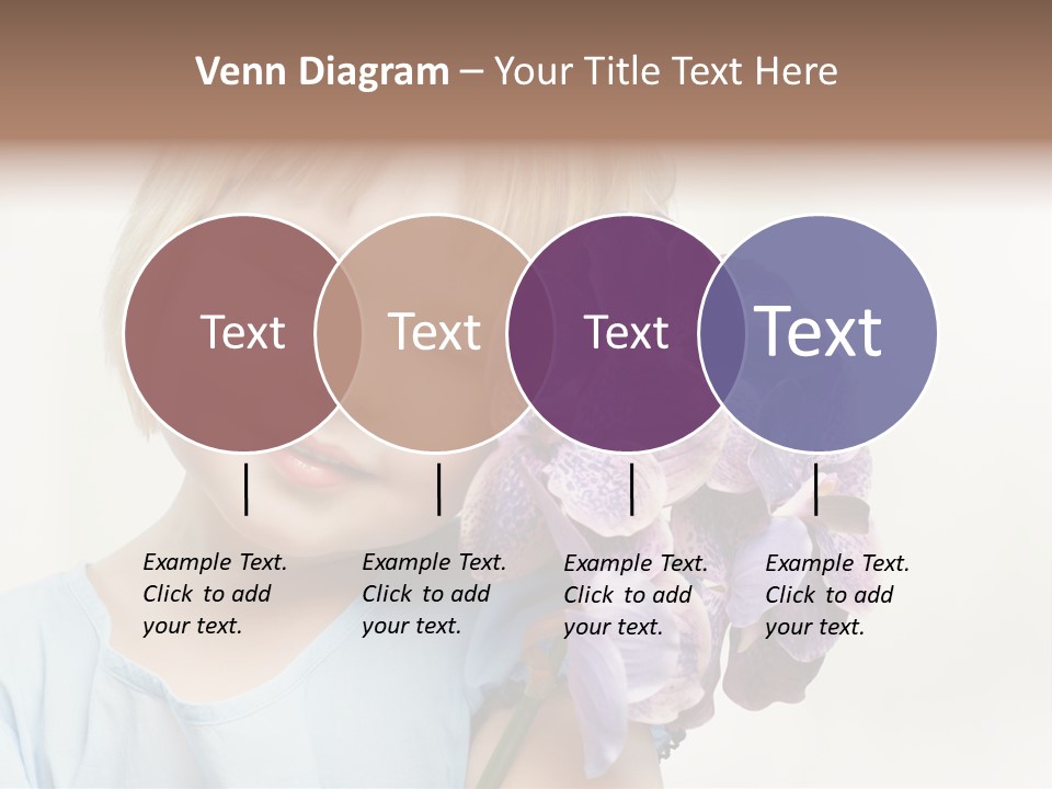 Beautiful Human Child PowerPoint Template