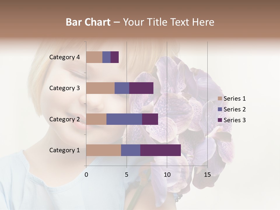 Beautiful Human Child PowerPoint Template