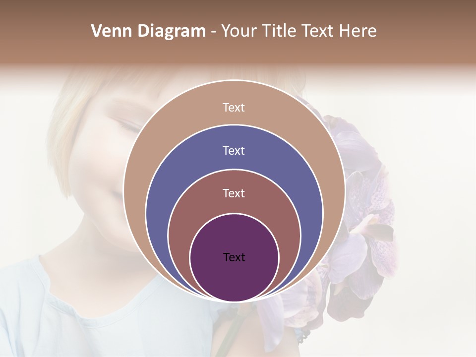 Beautiful Human Child PowerPoint Template