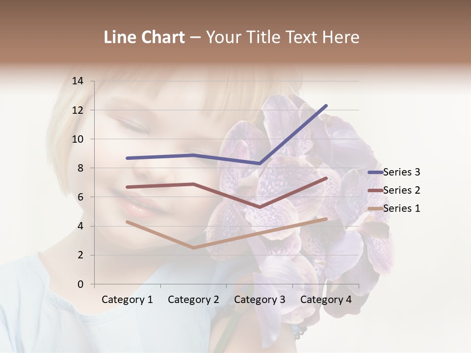 Beautiful Human Child PowerPoint Template