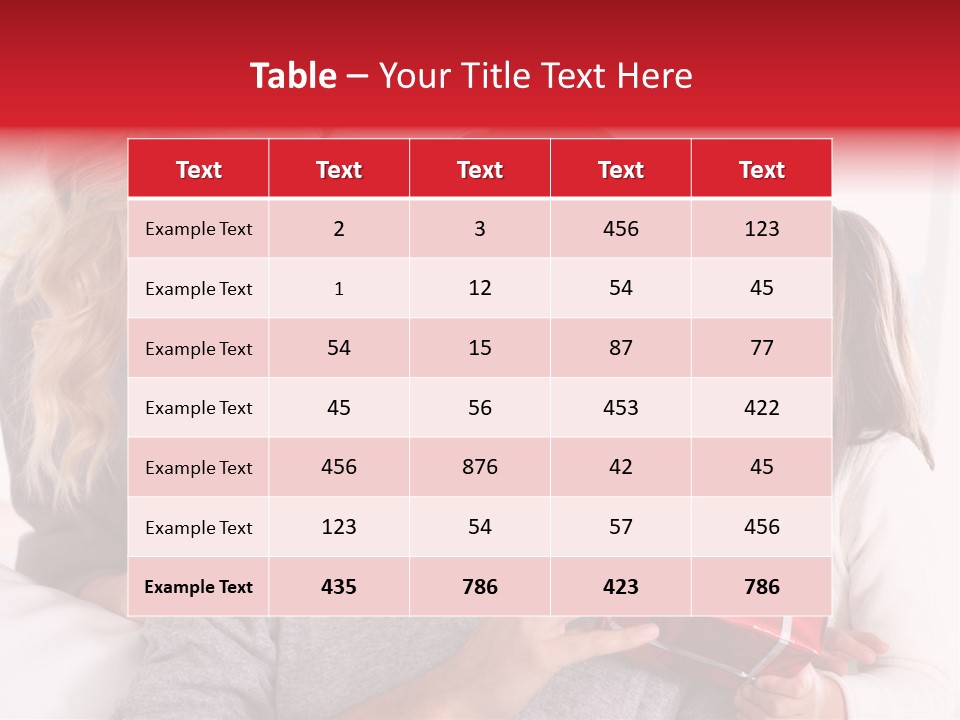 Happiness Present Holiday PowerPoint Template
