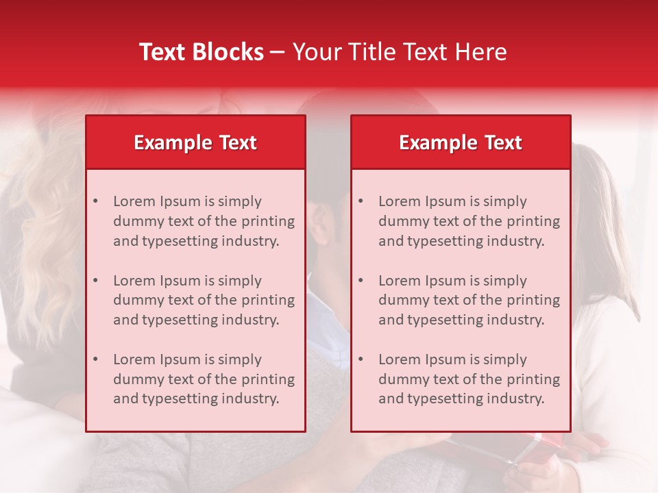 Happiness Present Holiday PowerPoint Template