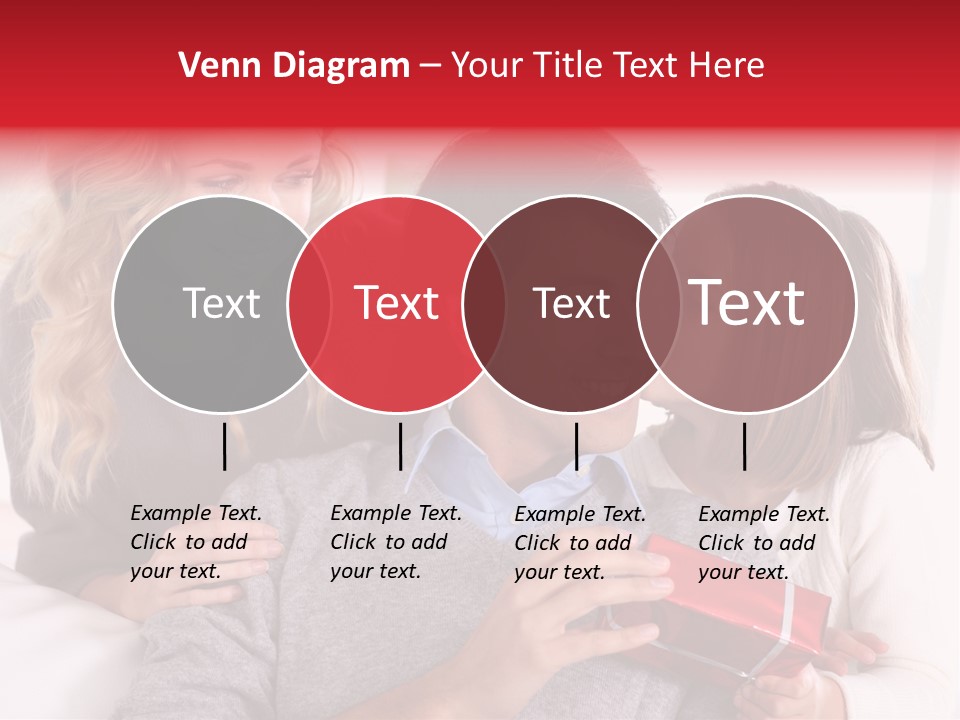 Happiness Present Holiday PowerPoint Template