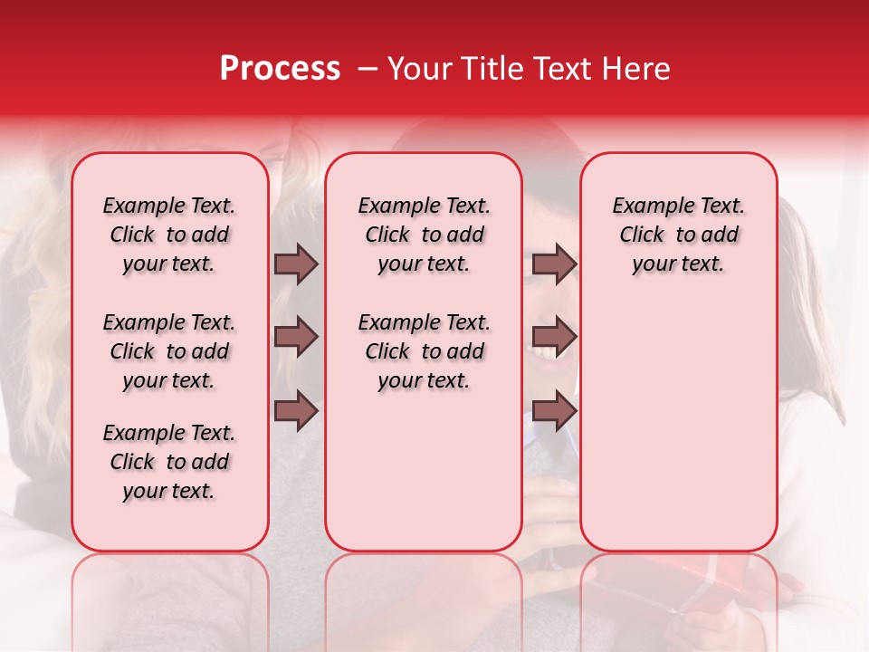 Happiness Present Holiday PowerPoint Template