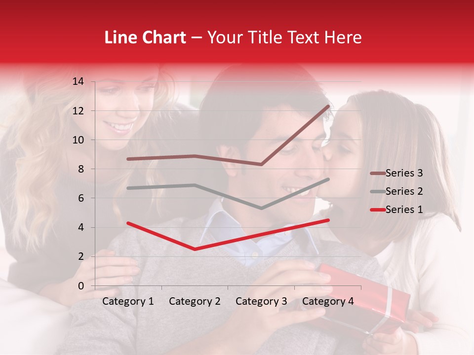 Happiness Present Holiday PowerPoint Template