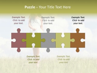 Cloudy Optimistic Sky PowerPoint Template