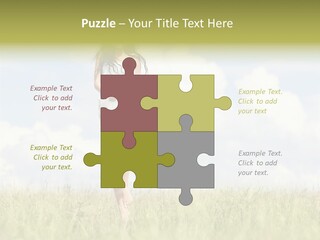 Cloudy Optimistic Sky PowerPoint Template