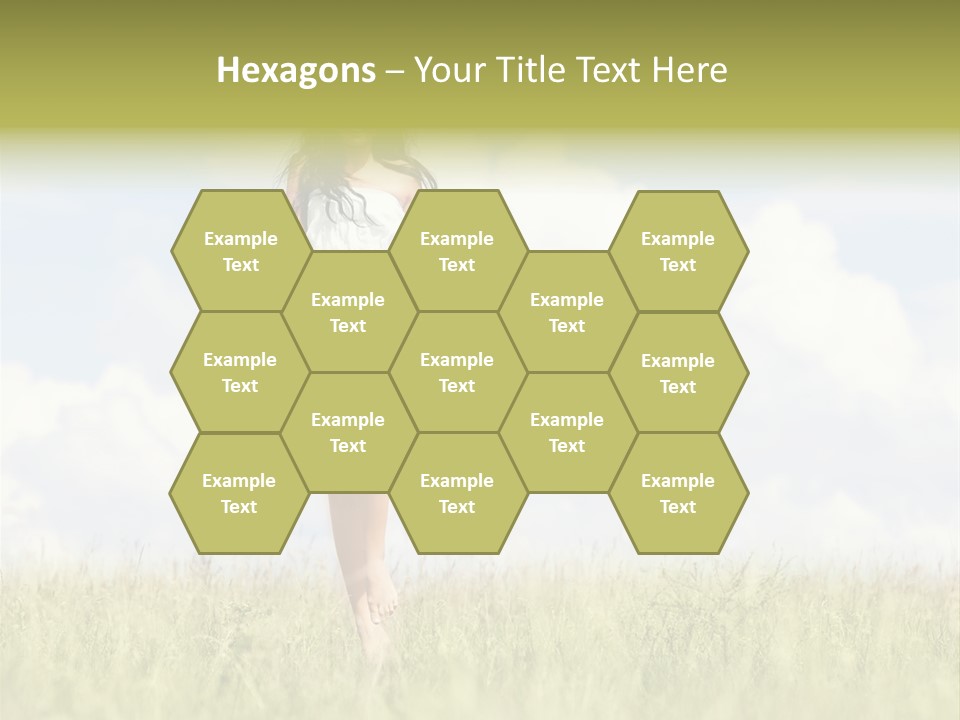 Cloudy Optimistic Sky PowerPoint Template