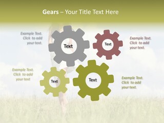 Cloudy Optimistic Sky PowerPoint Template