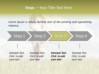 Cloudy Optimistic Sky PowerPoint Template