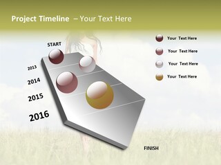 Cloudy Optimistic Sky PowerPoint Template