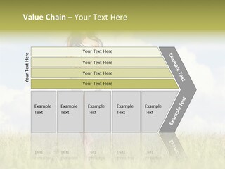 Cloudy Optimistic Sky PowerPoint Template