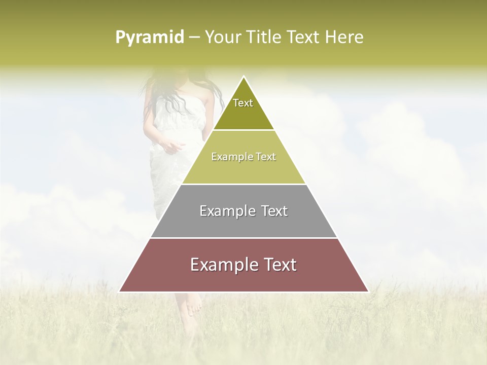Cloudy Optimistic Sky PowerPoint Template