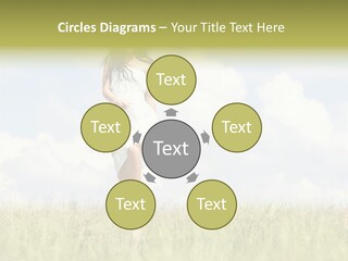 Cloudy Optimistic Sky PowerPoint Template