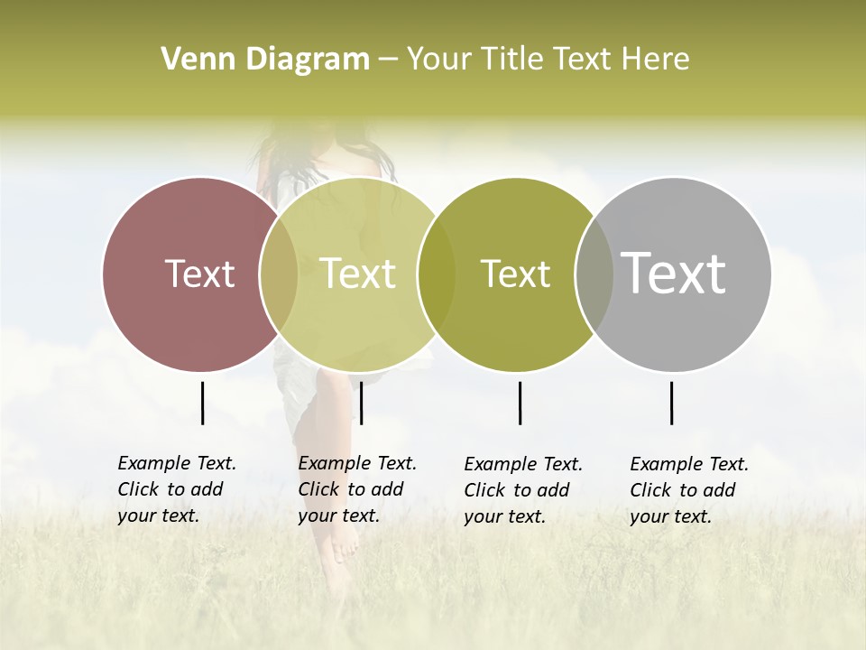 Cloudy Optimistic Sky PowerPoint Template