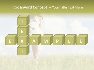Cloudy Optimistic Sky PowerPoint Template