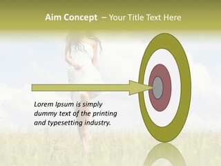 Cloudy Optimistic Sky PowerPoint Template
