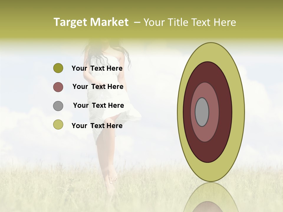 Cloudy Optimistic Sky PowerPoint Template