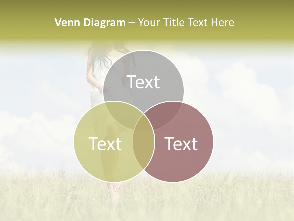 Cloudy Optimistic Sky PowerPoint Template