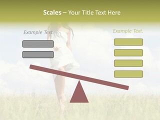 Cloudy Optimistic Sky PowerPoint Template